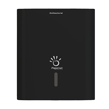 DISPENSER ANTIBATTERICO PIEGATI C/V NERO